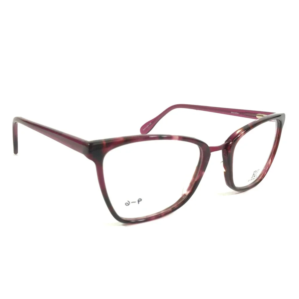 RZ by Rachel Zoe Eyeglasses Frames RILEY PKTT Pink Tortoise Cat Eye 54-18-140